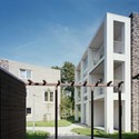 Bonairestraat Groningen / pvanb architecten - Apartments, Courtyard, Door, Facade