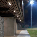 Football Training Centre Soweto / RUFproject - Recreation & Training, Facade, Column, Beam, Handrail
