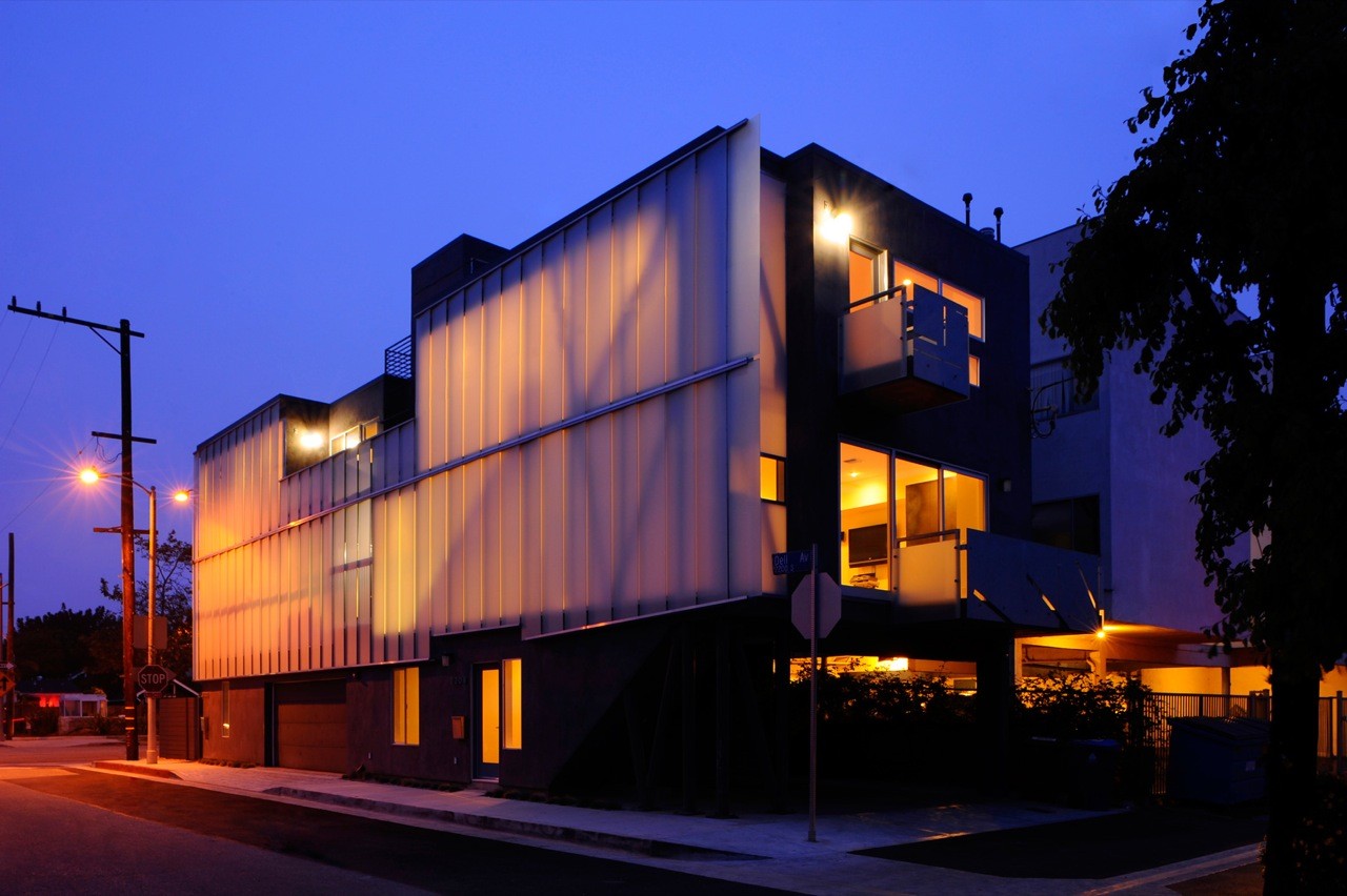Gallery of Glass Townhomes / Sander Architects 6