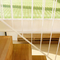 House With Midair Living / StudioGreenBlue - Sofa, Stairs, Handrail