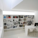 Meessen De Clercq Gallery / Vanden Eeckhoudt - Creyf Architectes - Shelving, Table, Chair