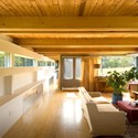 Bridge House / Wilfred John Oskar Armster - Houses, Deck, Beam, Facade, Door, Handrail, Table, Bench