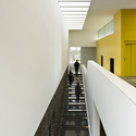 Training Center of Town Hall in Sevilla / sol89 - Recreation & Training, Stairs, Handrail, Door