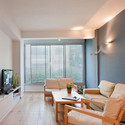 Tel Aviv Apartment / SFARO - Apartment Interiors, Door, Table, Lighting, Chair