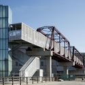 Freight House Pedestrian Bridge / BNIM - Pedestrian Bridge, Facade, Stairs