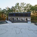 The Greater North Charleston Naval Base Memorial / BNIM + Burt Hill -         Memorial Center, Garden, Facade