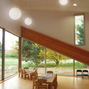 Le Petit Prince Nursery School / AR+TE Architectes - Table, Chair, Windows