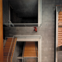 Wieden+Kennedy Headquarters / Allied Works Architecture - Institutional Buildings, Door, Stairs, Facade, Handrail, Beam, Chair