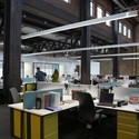 Cannon Design Regional Offices / Cannon Design - Adaptive Reuse, Facade, Beam, Table, Chair