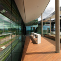 Uniopt Pachleitner Group Headquarters / GS Architects - Office Buildings, Deck, Facade, Handrail, Chair
