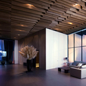 Six Art Housing Sales Center / Lab Modus - Interior Photography, Commercial Architecture, Beam