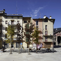 Squares In Puigcerdà / Pepe Gascón - Square, Facade, Bench