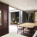 Haberfield House / Lahznimmo Architects - Houses, Deck, Beam, Facade, Door, Table, Chair