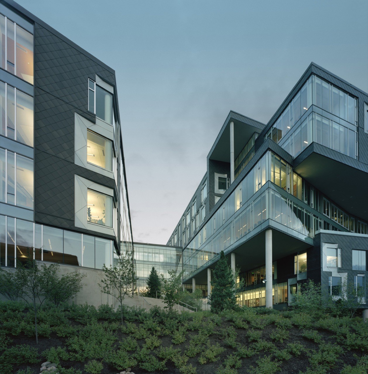 Gallery of Gates Center for Computer Science and Hillman Center for