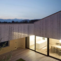 Wooden House with an Inner Courtyard / Bernardo Bader - Houses, Courtyard, Facade