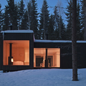 Four-cornered Villa / Avanto Architects - Windows, Facade, Forest