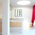 Dwelling Refurbishment in Eindhoven / De Bever Architecten - Table, Windows, Shelving, Chair