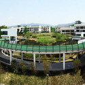 New Jindai Elementary School / TEKTAO - Elementary & Middle School, Garden, Facade, Fence, Handrail