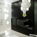 Apartment 67 / EXE STUDIO - Apartment Interiors, Door, Lighting, Table