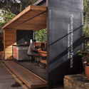 Bogota Tourist Information Spots / Juan Melo + Camilo Delgadillo - Other Structures, Door, Facade, Chair, Bench