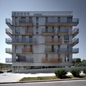 20 Dwellings in Manresa Barcelona / nothing architecture - Housing, Facade, Stairs, Door
