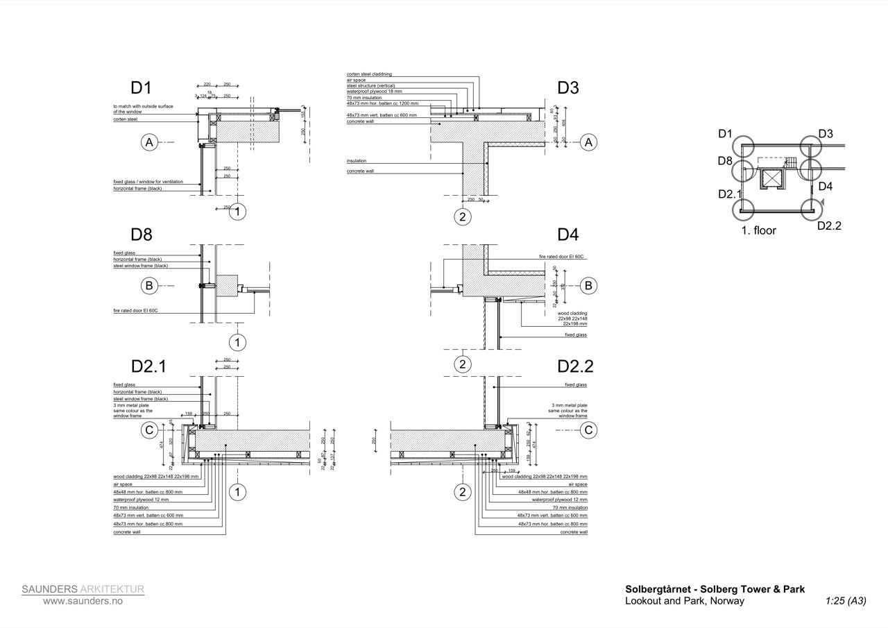 Gallery of Solberg Tower & Rest Area / Saunders Architecture - 27
