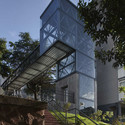 Urbanization and Urban Elevator in Galtzaraborda / VAUMM - Stairs, Facade, Garden
