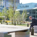 MediaCityUK Exterior Spaces / Gillespies - Public Space, Bench