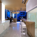 Sushicafé Avenida / Saraiva + Associados - Restaurant, Kitchen, Door, Chair, Lighting, Countertop, Table