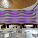 Sushicafé Avenida / Saraiva + Associados - Restaurant, Table, Lighting, Chair