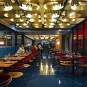 Barbican Foodhall and Lounge / SHH - Restaurants & Bars, Table, Chair, Lighting