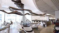 Green Bistro Interior Design / Siddik Erdogan  + Jörn Fröhlich