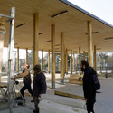 Pessac Pavilion / La Nouvelle Agence - Pavilion, Facade, Door, Column, Table, Chair