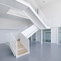 Office Building and Logistic Center / modostudio - Office Buildings, Stairs, Facade, Handrail