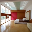 House of Pavilions / Architecture Paradigm - Bed, Bedroom, Windows