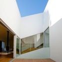 Twin Houses / Predock Frane Architects - Houses, Facade, Bench