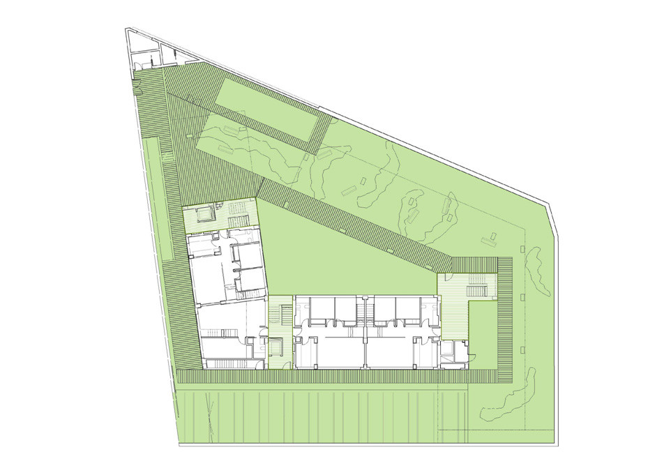 Gallery Of Multi Family Housing In Sevilla Studio Af6 46 Multi Family Housing In Sevilla Studio Af6 Ground Floor Plan