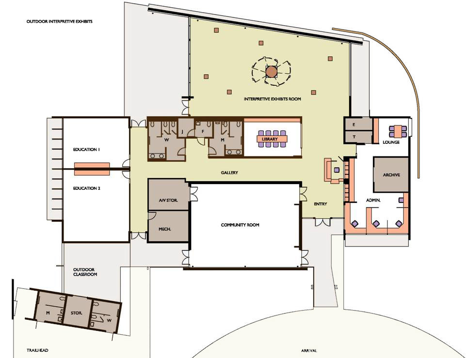 Gallery of North Mountain Visitor Center / John Douglas Architects 9