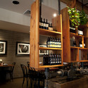 The Parlor Pizzeria / Pathangay Architects with Aric and Jennifer Mei - Shelving, Table, Chair, Beam