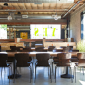 Pitfire Pizza / Bestor Architecture - Table, Chair, Windows, Beam