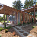 Aptos Retreat Residence / CCS Architecture - Windows, Beam, Garden, Forest