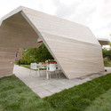 Gazebo for TV Show / Za Bor Architects - Table, Chair, Garden