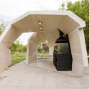 Gazebo for TV Show / Za Bor Architects - Arch, Garden