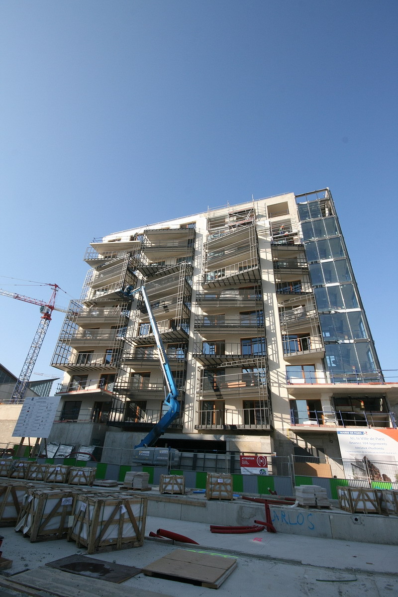 Gallery of In Progress Student apartment studios in Paris / OFIS