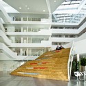 Viborg Town Hall / Henning Larsen Architects - Institutional Buildings, Stairs, Facade, Handrail, Chair