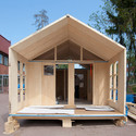 Liina Transitional Shelter / Aalto University Wood Program - Windows, Facade, Beam