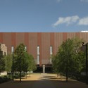 Landscape Design for Brockman Hall for Physics at Rice University / The Office of James Burnett - Educational Architecture, Facade