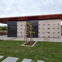 Enfield Mausoleum Extension / Greenway Architects - Crypts & Mausoleums, Garden, Door, Facade