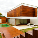 Haack House / 4D-Arquitetura - Wood, Windows, Facade, Deck, Beam