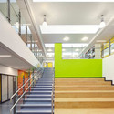 Park Brow Community Primary School / 2020 Liverpool - Stairs, Windows, Handrail